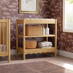 Babyletto Swell Changing Table in Honey, Greenguard Gold Certified