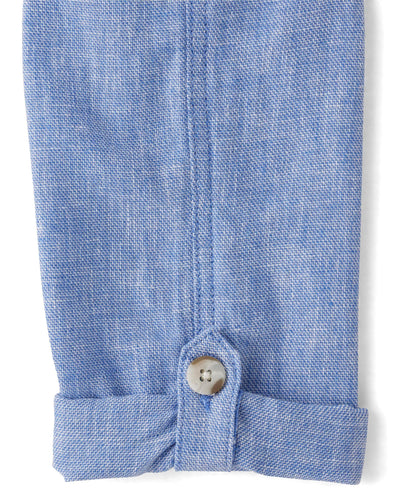 Gymboree,and Toddler Drawstring Linen Pants,Boy That's Blue,18-24 Months