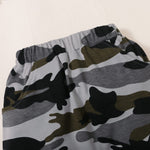 Kucnuzki Boys' Outfit, Cotton Blend 2PC Set, Short Sleeve Light Black T-Shirt & Shorts, Summer Outfits for Little Kids 2-3T