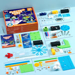 Klever Kits 6 in 1 Electric Robot Kits, Make Your Own Stem Toys for Ages 8-13, Stem Activities Educational Science Kits for Boys and Girls Birthday Gifts