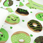 HonestBaby Celebration 2-Piece Pajamas Sleepwear PJs 100% Organic Cotton for Baby, Toddler, Kids, Shamrock Sprinkles