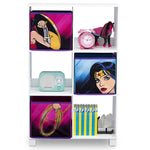 Delta Children 6 Cubby Deluxe Storage Unit, DC Comics Wonder Woman