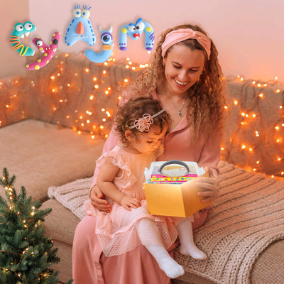 Polymer Clay 72 Colors, Modeling Clay for Kid Sets - Includes Sculpting Tools and Accessories with Storage Case - Ideal Holiday Gift for Children, Adults and Beginners