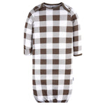 Gerber Unisex Baby Boy and Girls 4-Pack Sleeper Gown, Navy Dogs, Newborn