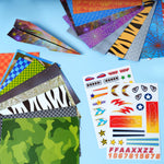 Creativity for Kids Paper Airplane Squadron - Create 20 Paper Airplanes, Mini Craft Kit for Boys, Great Spring Crafts and Gift for Boys, Kids Activities (Ages 6+)