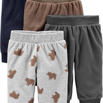 Simple Joys by Carter's unisex-baby 4-pack Fleece Pants
