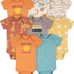 Onesies Brand unisex-baby 8-pack Short Sleeve Mix & Match Bodysuits