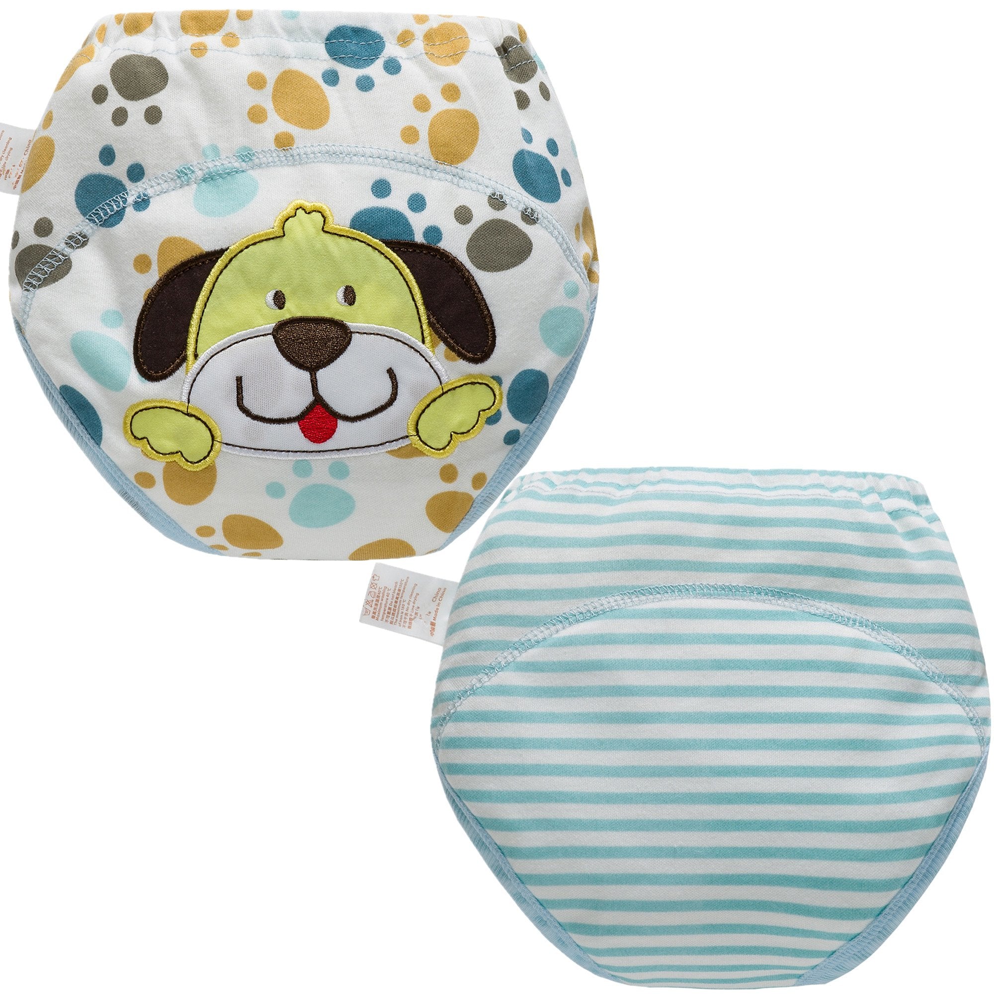 Skhls Baby Toddler Thick Absorbent Potty Training Pants Underwear (2T, 8pcs Boys)