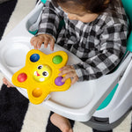 Baby Einstein Ocean Explorers Pop & Glow Starfish Light Up Sensory Popper Toy, for Babies Ages 6 Months and up