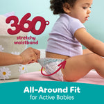 Pampers Diapers - Cruisers 360 - Size 6, 48 Count, Babyproof up to 100% Leakproof Pull-On Diaper