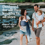 Nalakai Luxury Ring Sling Baby Carrier, Soft Linen Blend Baby Sling, Baby Wrap, Wear Your Little One Close to Your Heart, Comfort, Style