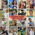Airplane Toy Glider for All Ages - 2026 Valentines Day Gifts for Kids - Easy to Throw Soft Flying Plane for Indoor & Outdoor Play - Best Kids Valentine Gifts for Girls & Boys All Ages 3 4 5 6 7 8 9+