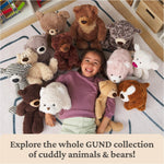 GUND Tush Teddy Bear, Premium Teddy Bear Stuffed Animal for Ages 1 and Up, Brown, 15”