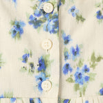 The Children's Place,Baby-Girls,and Toddler Puff Sleeve DressFloral Blue Bows,5 Years