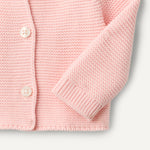 Amazon Essentials x Sofia Grainge Unisex Toddlers' Peter Pan Collar Sweater Jacket, Light Pink, 4T