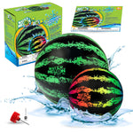 Watermelon Ball JR - Pool Toy for Underwater Games - Durable Ball for Pool Football, Basketball & Rugby - Perfect for Water Parties - Fun for Adults & Kids Alike - Fillable Pool Ball - Ages 6+