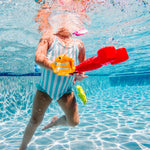 Melissa & Doug Sunny Patch Louie Lobster Claw Catcher - Grab-and-Squeeze Pool Toy