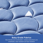 Mini Crib Mattress 38" x 24" x 4"- Firm Support and Comfort Premium Foam,Noiseless and Odorless,Hypoallergenic Mini Crib Mattress,Fits Mini and Portable Cribs,Dual Sided with Soft Breathable Fabric