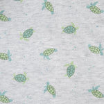 Little Me Clothes for Baby Boys' Turtle Shortall, Green, 9 Months