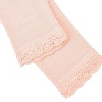 Lilax Baby Girls' Knit Long Sleeve Button Closure Bolero Cardigan Shrug (3-6 Months, Peach)