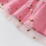 Baby Girl Outfit 18 24 Months Girl Clothes Spring Fairy Going Out Boho Dresses for Kid Casual Toddler Clothes Ruffle Sleeveless Cute Tulle Party Dress Pink