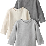 little planet by carter's Baby 3-Pack Tops Made with Organic Cotton