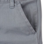 The Children's Place Baby Boys and Toddler Stretch Chino Pants, Fin Gray Single, 18-24 Months US