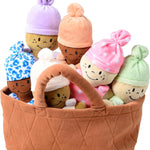 Creative Minds Basket of Babies Soft Baby Dolls, Sensory Toys, Multicultural, Diversity, Inclusion and Social Emotional Learning, Baby Toys for All Ages, Set of 6 Plush Dolls, Multicolor