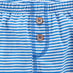 Simple Joys by Carter's Baby Cotton Pants, Pack of 4, Blue/Grey Heather/Navy/Stripe, 3-6 Months