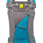 LÍLLÉbaby Complete All Seasons Ergonomic 6-in-1 Baby Carrier Infant to Toddler with Lumbar Support (7-45 Pounds), 360 Degree Baby Wearing & Multi-Position, Inward & Outward Facing (Cool Caribbean)