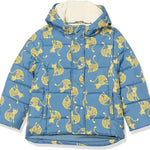 Amazon Essentials Girls and Toddlers' Heavyweight Hooded Puffer Coat, Water-Resistant