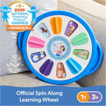 Ms. Rachel Official Spin Along Learning Wheel with 3 Learning Play Modes, Educational Toys & Toddler Toys for Girls & Boys Ages 1-3+