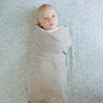 Little Unicorn Premium Crib Sheet | Breathable & Super-Soft Muslin Fabric (Green Seed)