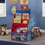 Delta Children Deluxe Kids Art Table | Easel, Desk, Stool, Toy Organizer, Nick Jr. PAW Patrol