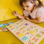 Melissa & Doug Alphabet Sound Puzzle - Wooden Puzzle With Sound Effects (26 pcs)