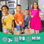 GOTROVO Active Kids Scavenger Hunt Game – Indoor and Outdoor Game for Kids 4-8, with 80 Search Cards and 7 Challenge Cards for Fun Educational Play