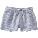 Little Planet by Carter's Boy 2-piece Shorts Set made with Organic Cotton, Navy Stripes, 12M