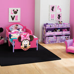 Delta Children 3D-Footboard Toddler Bed, Disney Minnie Mouse