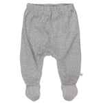 HonestBaby unisex baby 3-pack Organic Cotton Footed Harem Pants, Sketchy Stripe, Preemie US