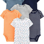 Simple Joys by Carter's Baby Boys' 6-Pack Short-Sleeve Bodysuit