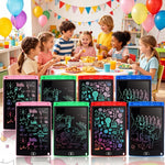 Tinlade 12 Pack LCD Writing Tablets for Kids Party Favors Games, 8.5 Inch Educational Learning Bulk Toys Gifts Erasable Doodle Boards Portable Electronic Drawing Pads for Toddlers 4-8 School Birthday