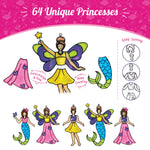 Imagimake Window Art Princess | Suncatcher Kit | Arts and Crafts for Kids Ages 8-12 | Girls Toys Age 6-8 | Unicorn Gifts for Girls Age 6-8 | 5 Year Old Girl Gift | 8 Year Old Girl Birthday Gift