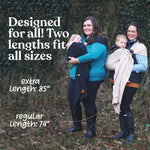 Nalakai Ring Sling Baby Carrier, Soft Linen Baby Sling, Baby Wrap, Comfort, Style, and Giving Back - Carry Your Little One with Love