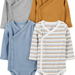 Simple Joys by Carter's unisex-baby 4-pack Side Snap Bodysuit