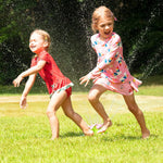 Melissa & Doug Sunny Patch Pretty Petals Flower Sprinkler Toy With Hose Attachment