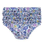 Gerber Baby Girls Baby Toddler Long Sleeved Rashguard Swim Bathing Suit Set Purple Floral Shell 12 Months