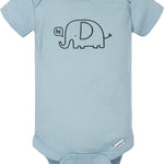 Gerber Baby Boys' 8-Pack Short Sleeve Onesies Bodysuits