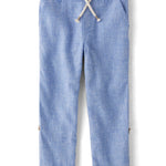 Gymboree,and Toddler Drawstring Linen Pants,Boy That's Blue,18-24 Months