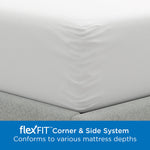 AllerEase Waterproof Mattress Protector, Maximum Allergy Mattress Protector, Queen Zippered Mattress Cover