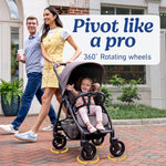 Graco Merge Stroller - Swivel Wheel Baby Stroller with 360-Degree Rotating Wheels